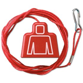 Tirador con mosqueton JUNG ZS-34KO5S