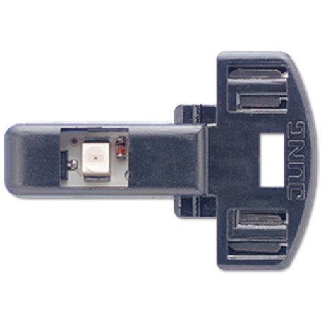 Lamparita de Led color Verde 12-48V 4mA JUNG 961248LEDGN