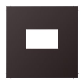 Placa central tapa USB JUNG AL1969USBD serie LS Dark