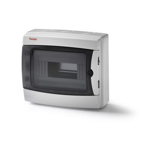 Caja Famatel 8 modulos estanca IP65 modelo Acqua 3908-T