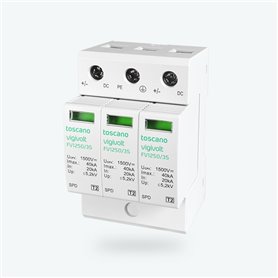 Protector sobretensiones tipo 1+2 TOSCANO FV2-1250/3S 1700 Ucpv 10003171