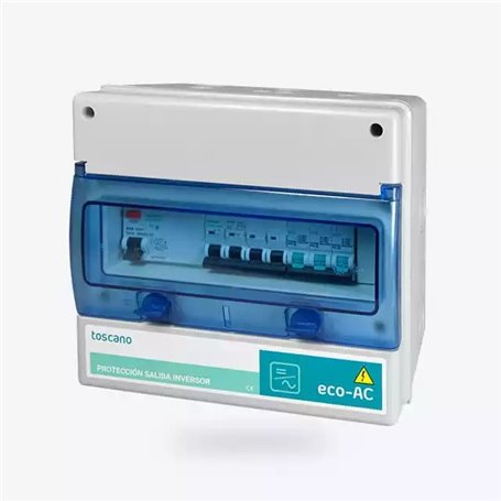 Cuadro proteccion inversor fotovoltaico regulable 200A 30kA ECO-AC3N200AREGT30-A TOSCANO 10004789