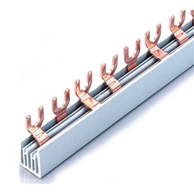 Peine de conexion tipo horquilla tripolar QRB 180069 54P 63A 1.000mm