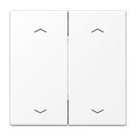 Radioemisor 4C persiana EnOcean JUNG ENOLS995MPWWM serie LS Blanco alpino mate