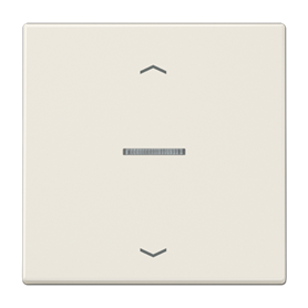 Tecla simple con visor y flechas Jung Home serie LS LS101KO5P JUNG Blanco marfil brillo