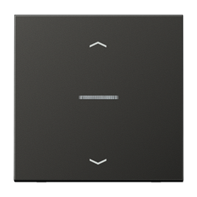Tecla simple con visor y flechas Jung Home serie LS AL101KO5PAN JUNG Antracita