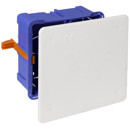 Caja de empotrar tabique hueco 100x100mm Solera 5562GW