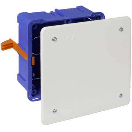 Caja de empotrar tabique hueco 100x100mm Solera 5362GW