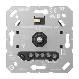 Termostato - calefaccion/refrigeracion 24V JUNG RTR241