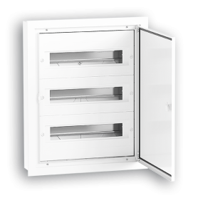 Cuadro electrico empotrable 47Mod Quiterios Safetymax +32826 puerta Opaca