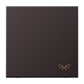 Tecla con simbolo luz serie LS990 JUNG AL2990LD Dark