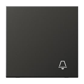 Tecla con simbolo timbre serie LS990 JUNG AL2990KAN Antracita