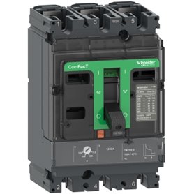 Interruptor automático Schneider Electric C10F3TM100 NSX100F 36KA 100A 3 polos 3R   