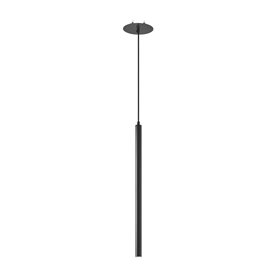 Lampara colgante EXO LIGHTING TANIA 906F-L3104B-02 Negro semiempotrada