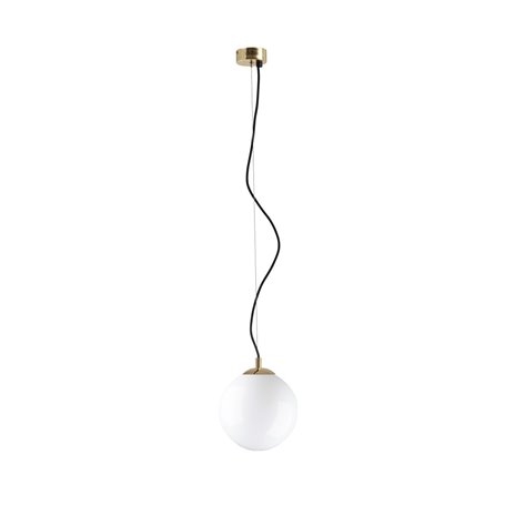 Lampara colgante EXO LIGHTING OXY 984C-G05X1A-47-27 Oro D300 Opal