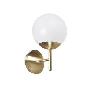 Lampara aplique EXO LIGHTING OXY 984F-G05X1A-47-27 Oro Opal