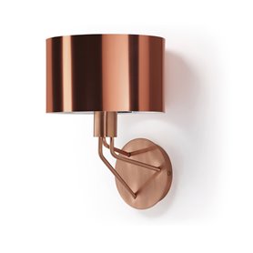 Lampara aplique EXO LIGHTING DIAGONAL 855E-G05X1A-37-SM Cobre 