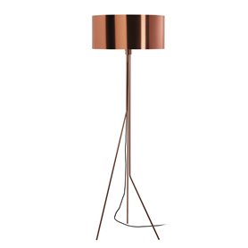 Lampara pie salon EXO LIGHTING DIAGONAL 855A-G05X1A-37-SM Cobre