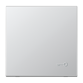 Tecla simbolo puerta relieve serie LS990 JUNG AL2990TP Aluminio