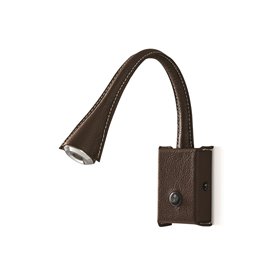 Lampara Led cabecero cama EXO LIGHTING SKIN 955A-L0102A-14 Marron