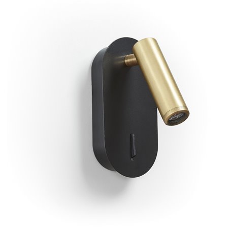 Lampara Led cabecero cama EXO LIGHTING DIRK 704A-L0103B-02-47 Oro