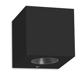 Lampara Led aplique simple EXO LIGHTING BRICK 412A-L0103B-02 Negro