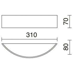 Lampara Led aplique doble EXO LIGHTING DENEB 695A-L0112B-32 Cromo
