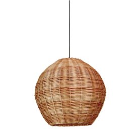 Lampara colgante EXO LIGHTING NATURAL 1029B-G05X1A-02-M2 Mimbre oscuro D500