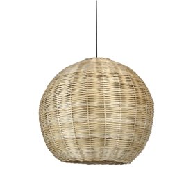 Lampara colgante EXO LIGHTING NATURAL 1029C-G05X1A-02-M1 Mimbre claro D700