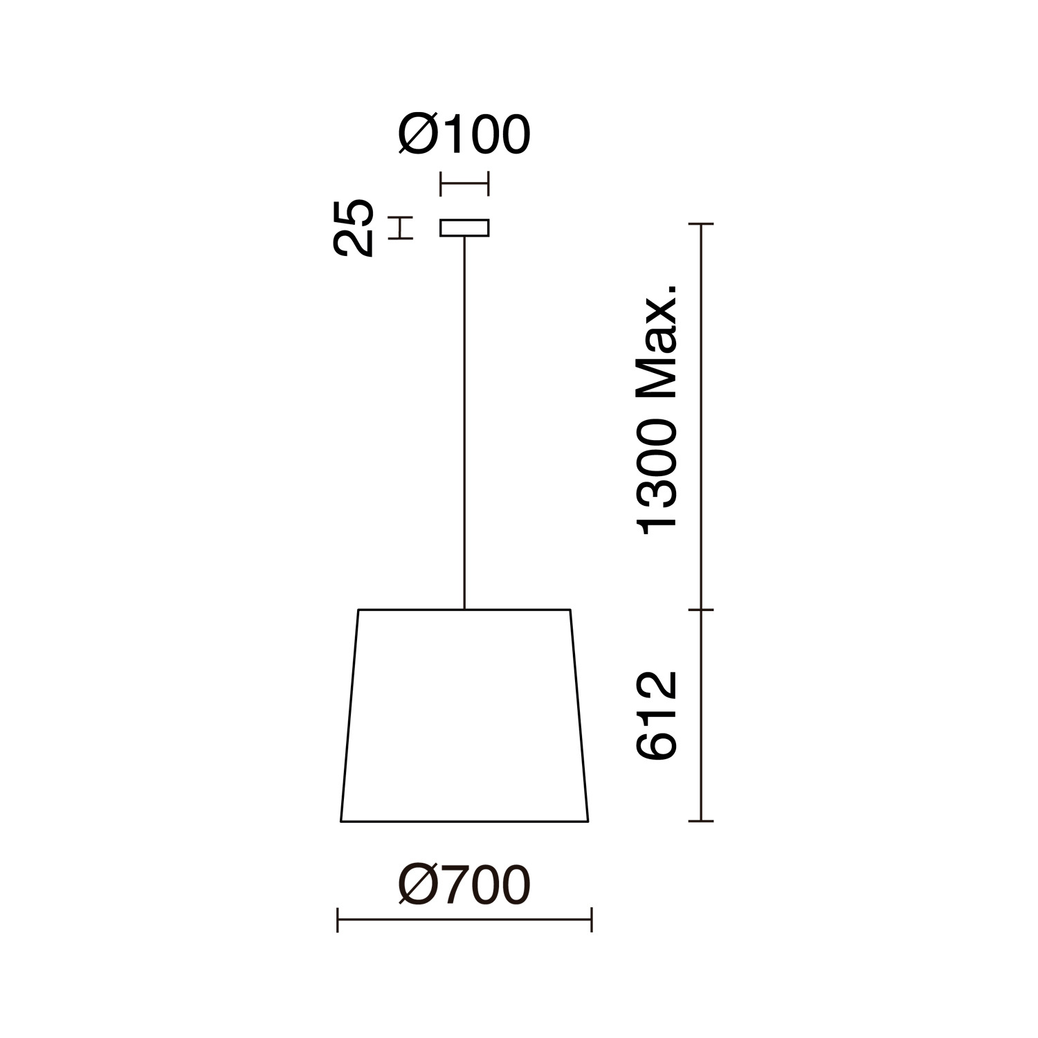 Lampara colgante EXO LIGHTING THAIS 985C-G05X1A-02-R1 Rafia D700