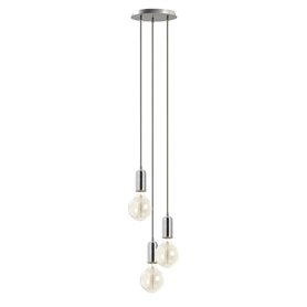 Lampara colgante EXO LIGHTING A TU ESTILO 717E-G05X1A-32 Cromo