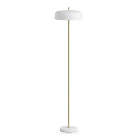 Lampara pie de salon EXO LIGHTING TAICHI 992B-G04X1A-01 Blanco