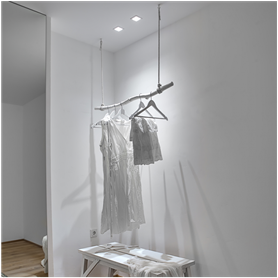 Aro cuadrado MALTA HOFFLIGHTS 1.1120.8104 blanco