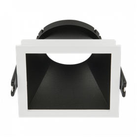 Aro cuadrado MALTA HOFFLIGHTS 1.1120.8105 blanco y negro