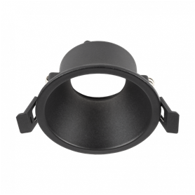 Aro redondo IP65 MALTA HOFFLIGHTS 1.1120.8209 negro
