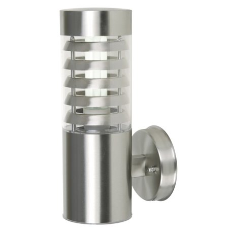 Aplique GALERNA E27 18W DOPO 117C-G05X1A-30 Acero inox