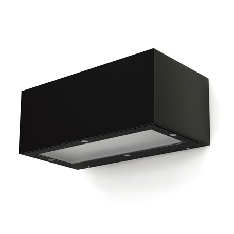 Aplique ISORA E27 20W DOPO 157C-G05X1A-02 Negro