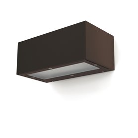 Aplique Led ISORA up-down 2x8,3W 1595Lm 4000K DOPO 157D-L02G9B-91 Marron cobrizo