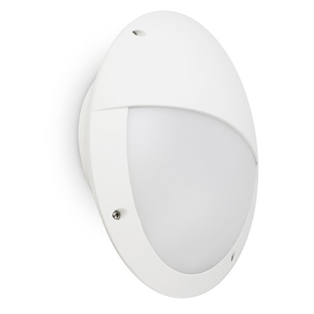 Aplique TEIA E27 23W DOPO 317B-G05X1A-01 Blanco con pantalla