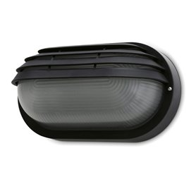 Aplique FAR E27 12W DOPO 107G-G05X1A-02 Negro L205