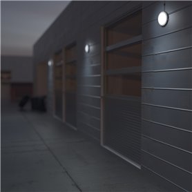 Aplique Led FAR 12W 840Lm 4000K DOPO 107I-L0212B-01 Blanco