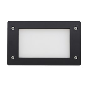 Empotrable pared DEVON GX53 3W 380-415Lm 3000-6500K DOPO 084G-G31X1A-02 Negro