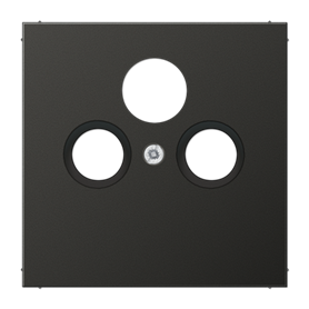 Placa central tomas Tv Sat serie LS990 JUNG AL2990SATAN Antracita