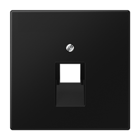 Placa central telefonica serie LS990 JUNG LS969-1UASWM Negro mate