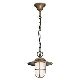 Colgante Vintage GRASS E27 42W DOPO 671B-G05X1A-33 Laton envejecido