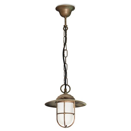 Colgante Vintage GRASS E27 42W DOPO 671B-G05X1A-33 Laton envejecido