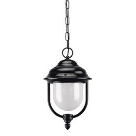 Colgante Vintage KEO E27 42W DOPO 167A-G05X1A-02 Negro