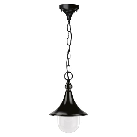 Colgante Vintage TROM E27 42W DOPO 332G-G05X1A-02 Negro