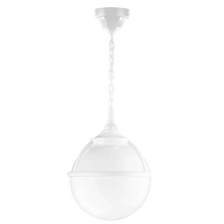 Colgante vintage CLIC-CLAC GLOBO E27 42W DOPO 061G-G05X1A-01 Blanco