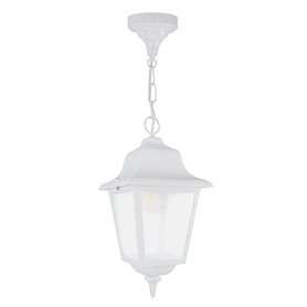 Colgante Vintage ROB E27 42W DOPO 264A-G05X1A-01 Blanco/Cristal matizado